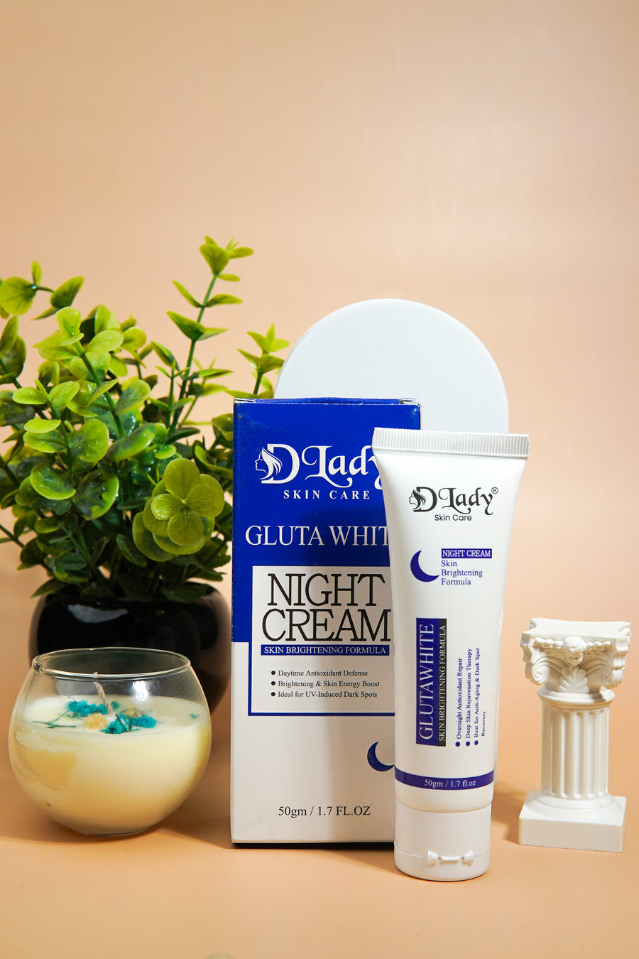 Gluta White Night Cream – Skin Brightening Formula