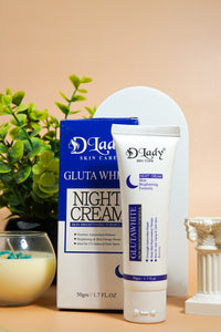 Gluta White Night Cream – Skin Brightening Formula