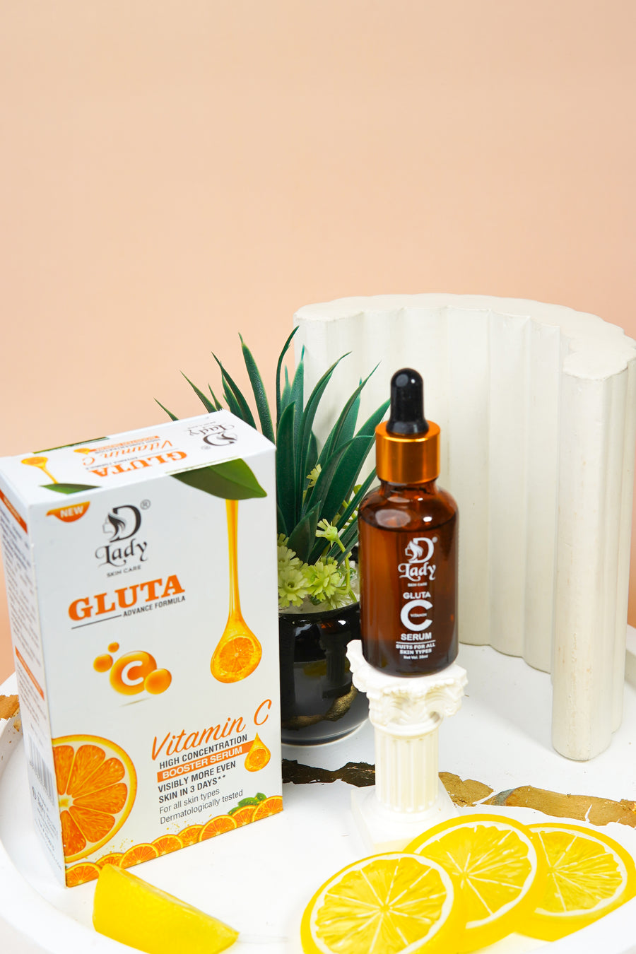 Gluta Vitamin C Booster Serum – High Concentration