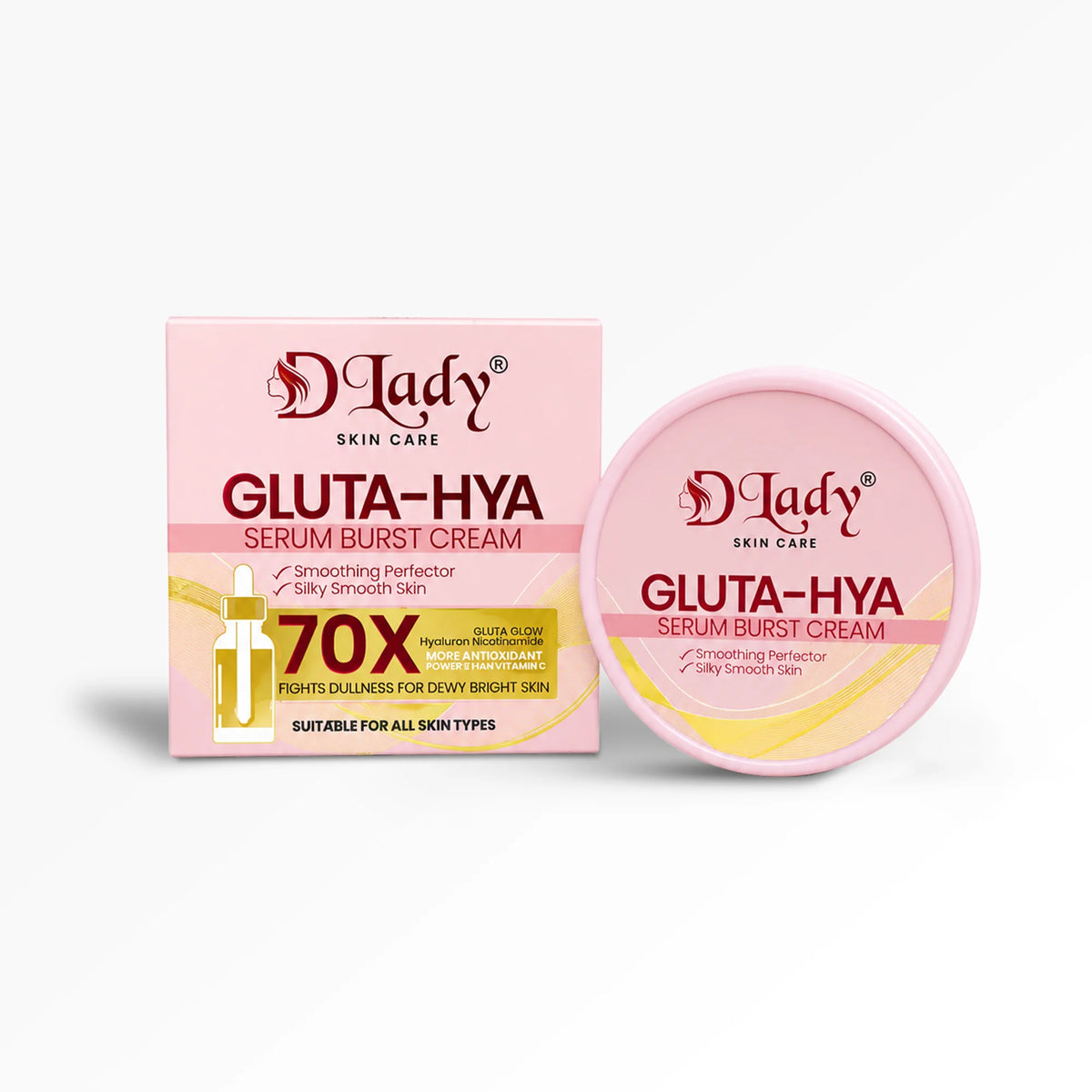 Gluta-HYA Serum Burst Cream – 70X