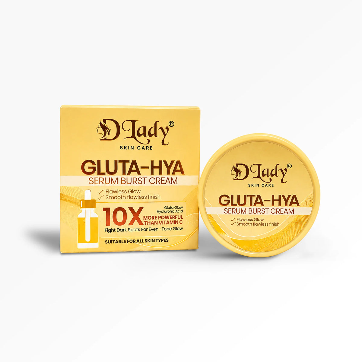 Gluta-Hya Serum Burst Cream (10X)
