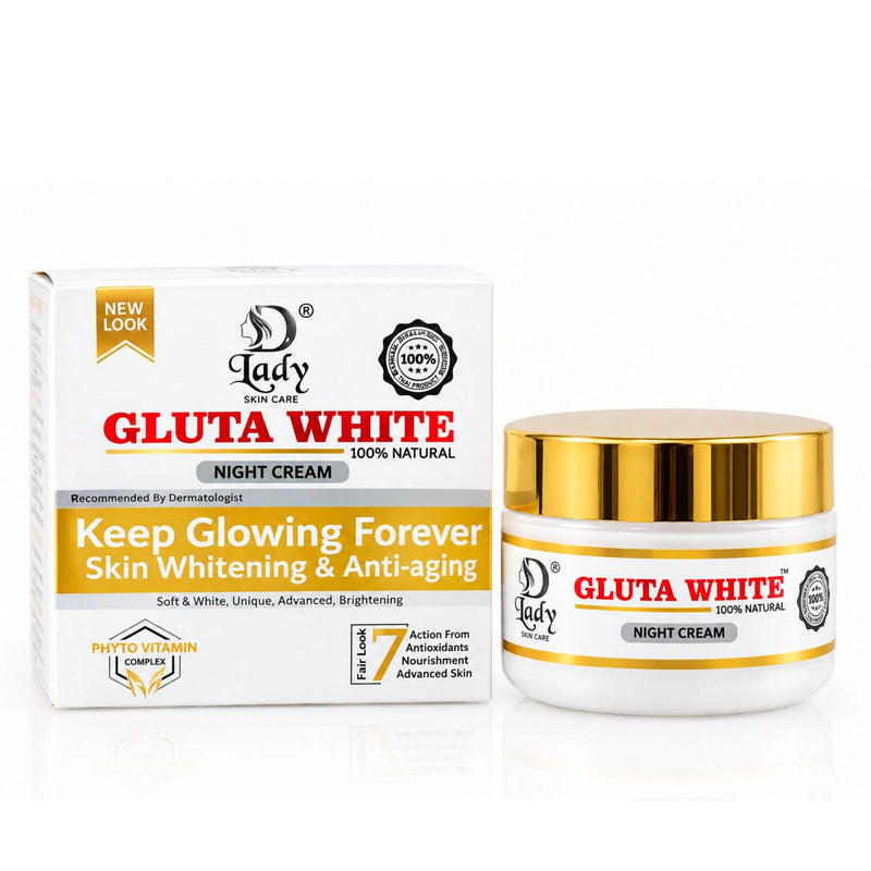 Gluta White Night Cream (Jar)