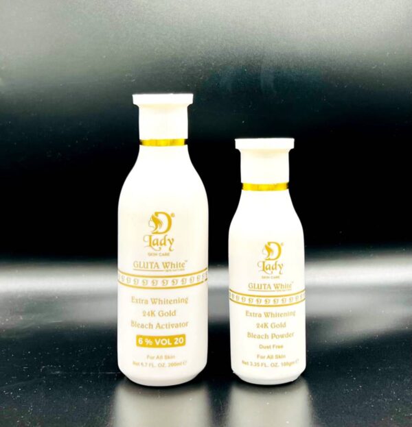 D Lady Gluta White 24K Gold Skin Polish Set