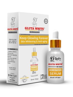 D lady gluta whitening serum