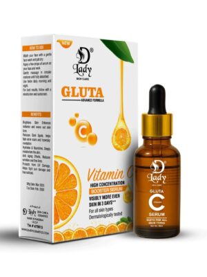 D lady gluta whitening vitamin c serum